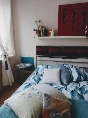 Łóżko lub łóżka w pokoju w obiekcie TOtuTOtam