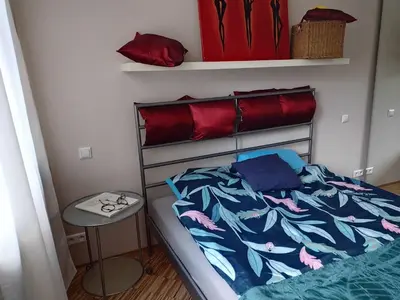 Łóżko lub łóżka w pokoju w obiekcie TOtuTOtam
