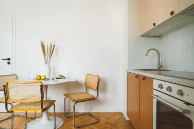 Kuchnia lub aneks kuchenny w obiekcie Warsaw Concierge Eclectic Design