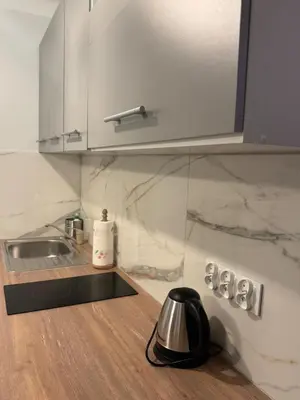 Kuchnia lub aneks kuchenny w obiekcie Centrum Apartamenty