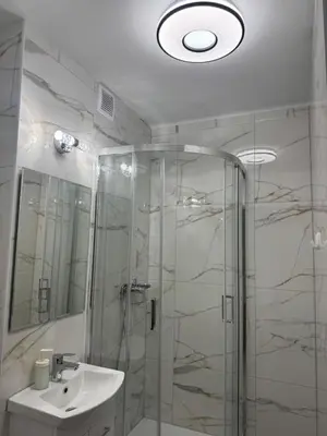 Łazienka w obiekcie Centrum Apartamenty