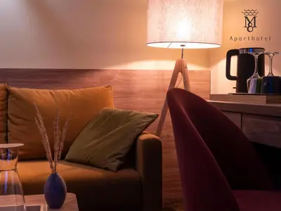 Część wypoczynkowa w obiekcie Mariensztat 8 Hotel