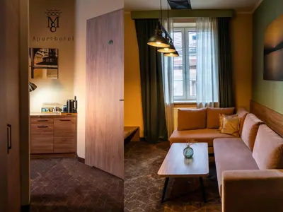 Część wypoczynkowa w obiekcie Mariensztat 8 Hotel