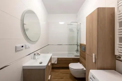 Łazienka w obiekcie ShortStayPoland Pustelnicka (B58)