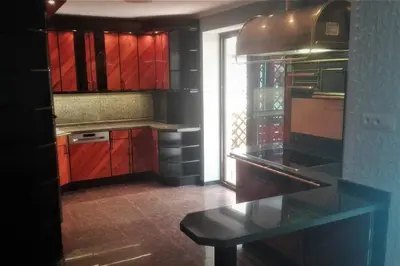 Kuchnia lub aneks kuchenny w obiekcie Dom Stegny