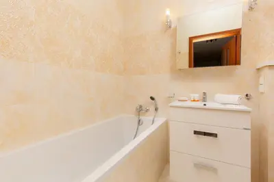 Łazienka w obiekcie Apartament Na Woli Sowińskiego by Noclegi Renters