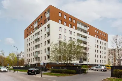 Budynek, w którym mieści się apartament