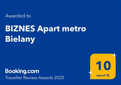 Certyfikat, podpis lub inny dokument wystawiony w obiekcie BIZNES Apart metro Bielany