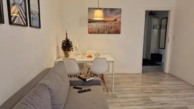 Część wypoczynkowa w obiekcie Krolewska Centrum apartament 4X