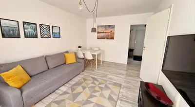 Część wypoczynkowa w obiekcie Krolewska Centrum apartament 4X