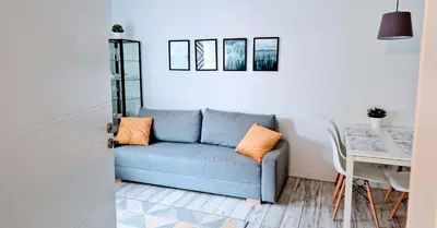 Część wypoczynkowa w obiekcie Krolewska Centrum apartament 4X