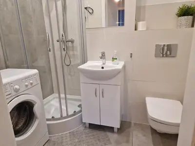 Łazienka w obiekcie Krolewska Centrum apartament 4X