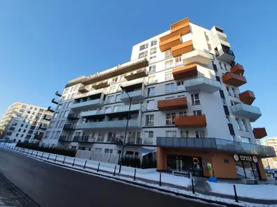Budynek, w którym mieści się apartament