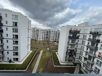 Budynek, w którym mieści się apartament