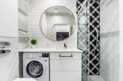 Łazienka w obiekcie Stylowy apartament Centrum Warszawy z tarasem