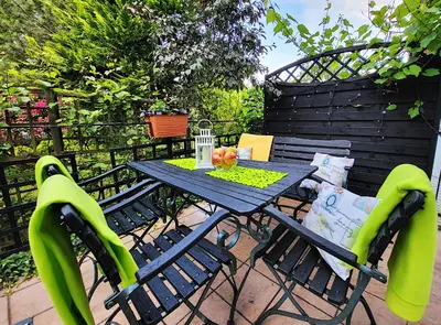 Balkon lub taras w obiekcie HUSARSKA 60