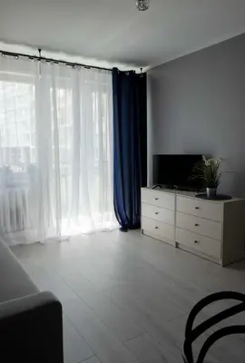 Telewizja i/lub zestaw kina domowego w obiekcie Apartament Wika