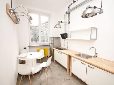 Kuchnia lub aneks kuchenny w obiekcie Loft Lot Pszczoły