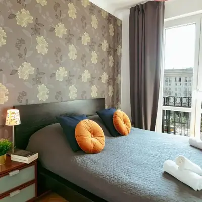 Plac Konstytucji 6 Grey - Bezpłatny garaż podziemny - Free Parking - Apartament dla 4 osób