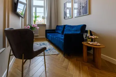 Część wypoczynkowa w obiekcie Movo Old Town Apartments
