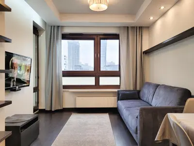 Część wypoczynkowa w obiekcie Chopin Apartments - Platinum Towers