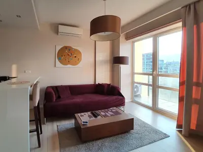Część wypoczynkowa w obiekcie Chopin Apartments - Platinum Towers