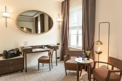 Część wypoczynkowa w obiekcie Mamaison Le Regina Boutique Hotel