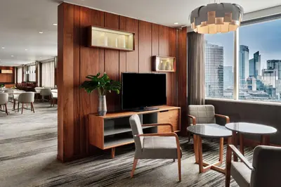 Telewizja i/lub zestaw kina domowego w obiekcie The Westin Warsaw
