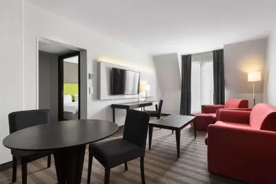 Telewizja i/lub zestaw kina domowego w obiekcie Radisson Blu Sobieski