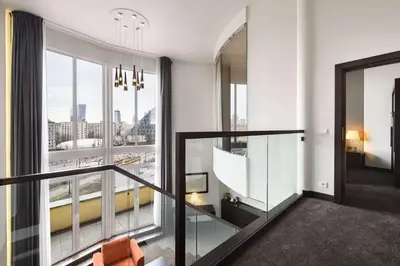Część wypoczynkowa w obiekcie Radisson Blu Sobieski