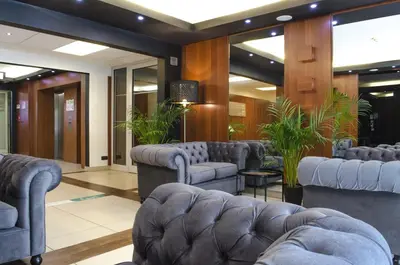 Część wypoczynkowa w obiekcie Best Western Hotel Portos