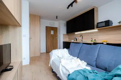 Telewizja i/lub zestaw kina domowego w obiekcie ShortStayPoland Pileckiego