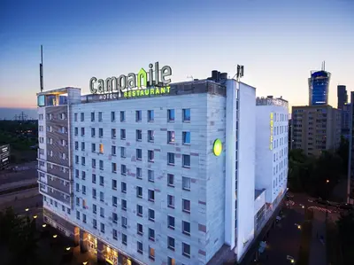 Budynek, w którym mieści się hotel