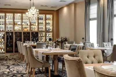 Część wypoczynkowa w obiekcie Airport Hotel Okęcie