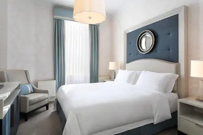 Łóżko lub łóżka w pokoju w obiekcie Hotel Bristol, a Luxury Collection Hotel, Warsaw
