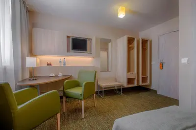 Kuchnia lub aneks kuchenny w obiekcie Hotel Reytan
