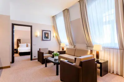 Część wypoczynkowa w obiekcie Hotel Polonia Palace