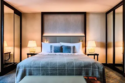Łóżko lub łóżka w pokoju w obiekcie InterContinental Warszawa by IHG