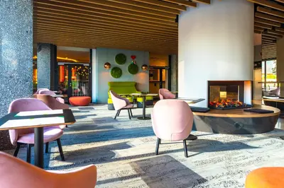 Część wypoczynkowa w obiekcie Hotel Metropol