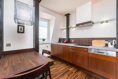Kuchnia lub aneks kuchenny w obiekcie Apartament Żytnia with SAUNA by Your Freedom