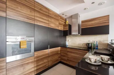 Kuchnia lub aneks kuchenny w obiekcie Gama Home Wyspowa 1