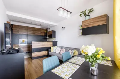 Kuchnia lub aneks kuchenny w obiekcie Gama Home Wyspowa 1