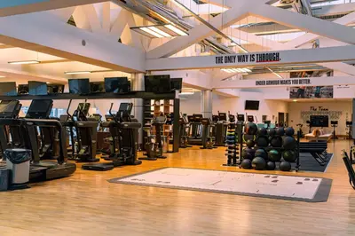 Centrum fitness w obiekcie Hilton Warsaw City Hotel