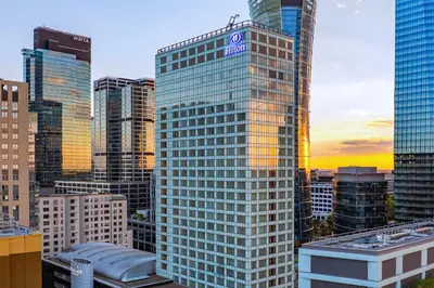 Widok na miasto Warszawa z tego hotelu