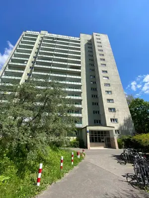 Budynek, w którym mieści się apartament
