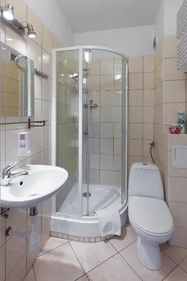 Łazienka w obiekcie Tatamka Hostel