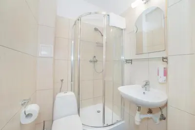 Łazienka w obiekcie Tatamka Hostel
