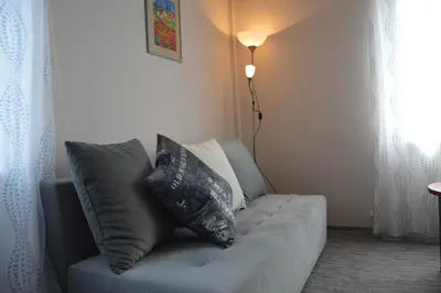 Część wypoczynkowa w obiekcie Warsaw Apartments Magnolie