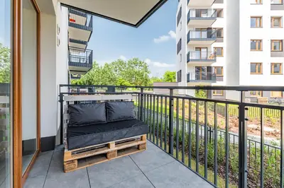 Balkon lub taras w obiekcie Przeworska 9A by Homeprime