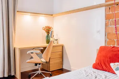 Łóżko lub łóżka w pokoju w obiekcie APARTEL LUX Plac Unii 72m2